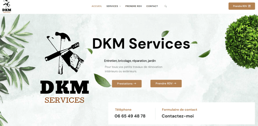 DKM Services - Réalisation Téléservice66